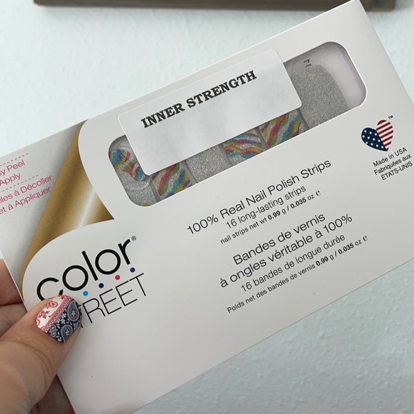 Relisting!! Color Street inner strength autoimmune disease awareness HTF - Picture 4 of 4